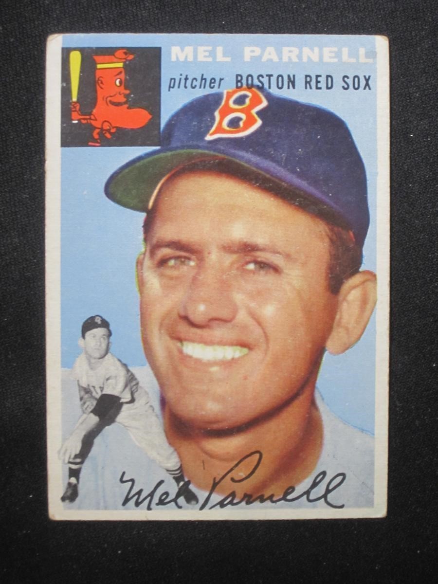 1954 TOPPS #40 MEL PARNELL BOSTON RED SOX