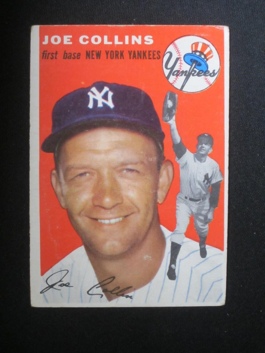 1954 TOPPS #83 JOE COLLINS NEW YORK YANKEES