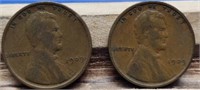 1909 & 1909 VDB Lincoln Cents