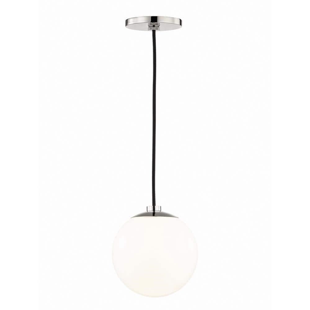 $182  Stella 1-Light Polished Nickel Pendant