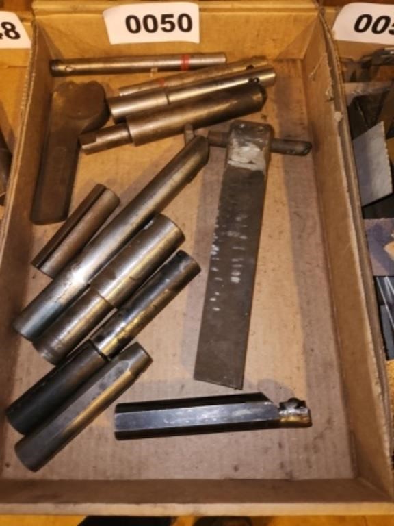 LOT MACHINISTS TURNING TOOL HOLDERS & OTHER ITEMS