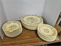 Lot of Buck's County Dishes