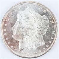 Coin 1881-S Morgan Silver Dollar BU Prooflike