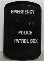 Police patrol phone box