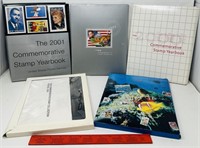 5 NIB Stamp Year Books 2002, 1999, 2000, 1993 &