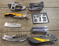 8 Misc Multi Tools and Knives