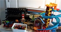 Assorted Trains, Track, & Accessories (untested)