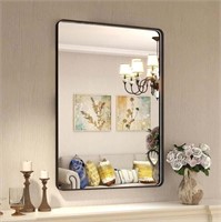 FRALIMK Black Rectangular Wall Mirror 22x32 Inch