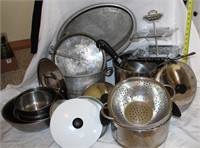 ASSORTED POTS AND PANS