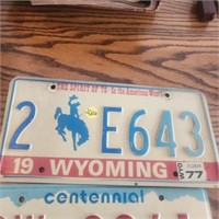 3 Centennial Licence Plates
