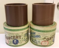 Two Edison 5" Concert Cylinder Records