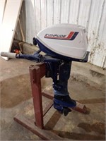 Evinrude 6HP Outboard Motor - Runs Good!