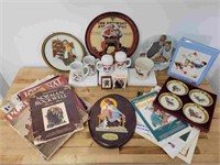 Lot of Norman Rockwell Collectables