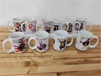 Normal Rockwell Collectable Mugs - Lot 4