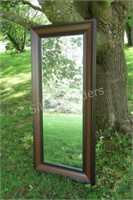 LARGE Wood Frame Entrance Mirror