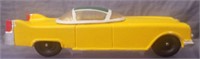 Yellow Future Car Manoil Prototype