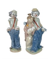 (2) Lladro Clowns W/ Box