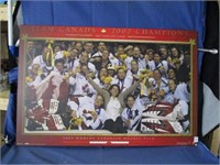 2002 team canada champs hardboard poster