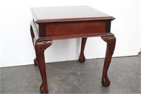 Traditional Claw Foot End Table