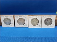 1-1964 AAND 3-1965  AU-UNC 50 CENT COINS