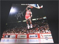 Michael Jordan signed 11X17 photo COA