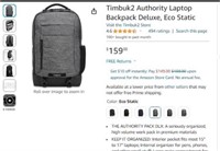 Sr1870 Timbuk2 Authority Laptop Backpack Deluxe