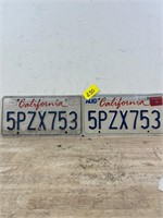 California License Plates