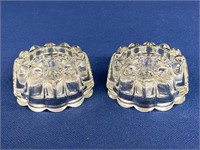 (2) Princess House candle holders in original box