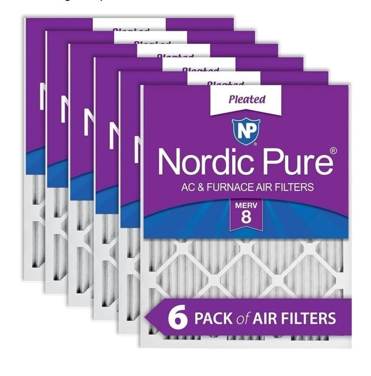 Nordic Pure 20x25x1 (19 1/2 x 24 1/2 x 3/4)