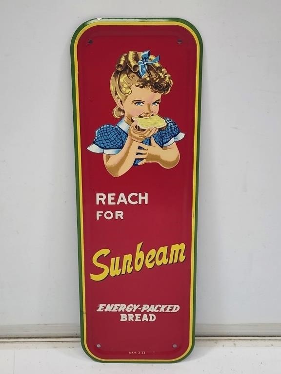 1953 Sunbeam Bread Door Push