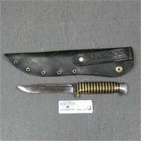 York Cutlery Fixed Blade Knife & Case Sheath