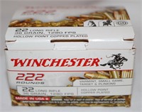 222 Rounds Winchester .22 LR