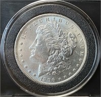1896 Morgan Silver Dollar (MS63)