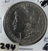 1884 Morgan Silver Dollar