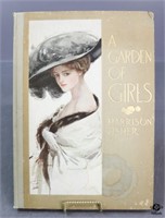Antique Harrison Fisher "A Garden Of Girls" Book