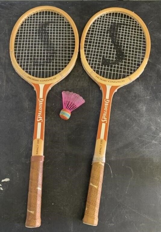 X - 2 BADMINTON RACKETS (G37)