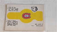 1973 74 OPC Hockey Ring Montreal