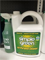 Simple Green cleaner 140oz + spray bottle