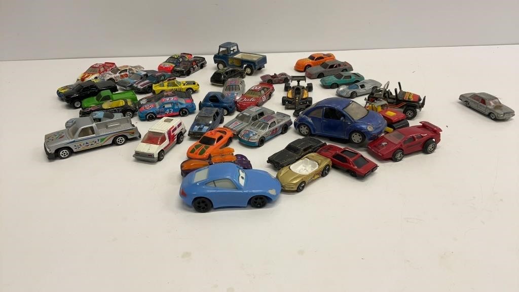 Vintage toy cars, 1 is tootsie toy, matchbox etc