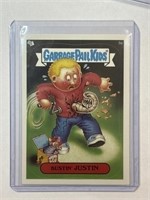 2003 Topps Garbage Pail Kids Bustin JUSTIN #3a!