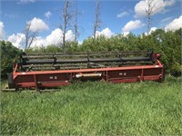 IC 1010 25' STRAIGHT CUT HEADER C/W MOVER