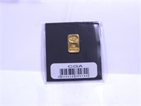 1 Gram 999.9 Fine Gold