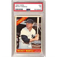 1966 Topps Mickey Mantle Psa 1