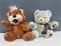 Two Zeddy Promotional Bears- Pre 2000