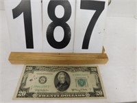 1950E $20 Signed By Henry Fowler