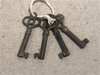 Four Cabinet Keys