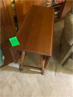 End table solid cherry