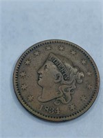 LARGE CENT 1834