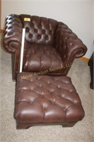 oversized chair & ottoman