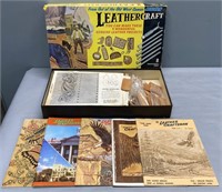 Leathercraft Kit & Magazine Lot